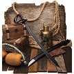 UC3595 United Cutlery Honshu 1917 Hybrid R/H Cutlass Sword 