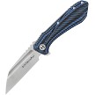 United Cutlery Honshu Sumorusodo Linerlock Pocket Knife Black Blue - UC3660 