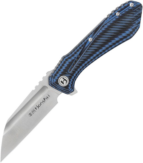 United Cutlery Honshu Sumorusodo Linerlock Pocket Knife Black Blue - UC3660 