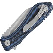 United Cutlery Honshu Sumorusodo Linerlock Pocket Knife Black Blue - UC3660 