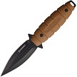 USMC Fixed Blade Knife Tan - USMFIX3001TN 
