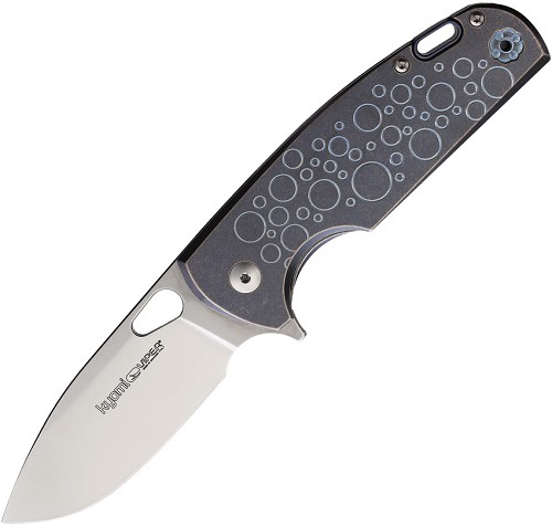 Viper Kyomi Framelock Pocket Knife Blue Circles - V5933RBL 