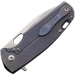 V5933RBL Viper Kyomi Framelock Pocket Knife Blue Circles 