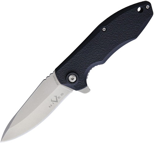 V NIVES Scuff Linerlock Pocket Knife - VNI13FRNPSWBK 
