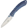 V NIVES Poseidon Linerlock Pocket Knife Blue - VNI30091 