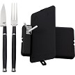 V NIVES Pineland CarniVore Dining Set - VNIVPDS28PGBK 