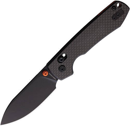 Vosteed Raccoon Crossbar Lock Pocket Knife Carbon Fiber - VOSA0530 
