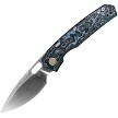 Vosteed Psyop Top Linerlock Pocket Knife Fat Carbon Fiber Arctic - VOSA2208 
