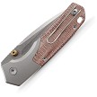Vosteed Psyop 299 Top Linerlock Pocket Knife Red - VOSA2217 