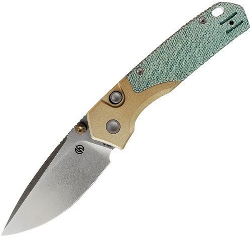 Vosteed Psyop 299 Top Linerlock Pocket Knife Teal - VOSA2221 