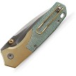 Vosteed Psyop 299 Top Linerlock Pocket Knife Teal - VOSA2221 