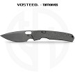 Vosteed Psyop Top Linerlock Pocket Knife Titanium - VOSA2222 