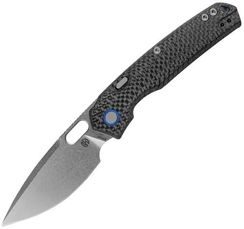 Vosteed Psyop Top Linerlock Pocket Knife Carbon Fiber - VOSA2236 
