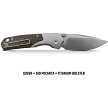 Vosteed Psyop 299 Top Linerlock Pocket Knife - VOSA2238 