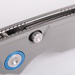 VOSA2607 Vosteed Porcupine Top Linerlock Pocket Knife White 