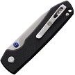 VOSA2903 Vosteed Raccoon Top Linerlock Pocket Knife Black 