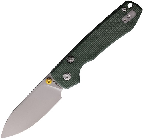 Vosteed Raccoon Top Linerlock Pocket Knife Green - VOSA2904 