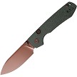 Vosteed Raccoon Top Linerlock Pocket Knife Green - VOSA2907 