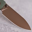 VOSA2907 Vosteed Raccoon Top Linerlock Pocket Knife Green 