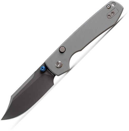 Vosteed Raccoon Top Linerlock Pocket Knife Gray - VOSA2918 