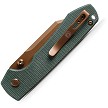 Vosteed Raccoon Top Linerlock Pocket Knife Green - VOSA2922 