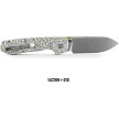 Vosteed Raccoon Top Linerlock Pocket Knife Doodle - VOSA2933 