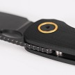 VOSA3401 Vosteed Mini Acorn Linerlock Pocket Knife Black 