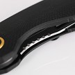 VOSA3401 Vosteed Mini Acorn Linerlock Pocket Knife Black 