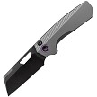 Vosteed Nip-L Top Linerlock Pocket Knife Titanium Gray - VOSA4203 