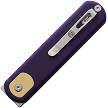 VOSCG3S07 Vosteed Corgi Trek Lock Pocket Knife Purple 