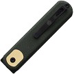 VOSCGSVM1 Vosteed Corgi Trek Lock Pocket Knife Green Micarta 