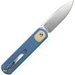 VOSCGVTML Vosteed Corgi Trek Lock Pocket Knife Blue Micarta 
