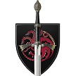 VS0128 Valyrian Steel Dark Sister Sword 