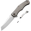 VTACG2 Viking Tactics RekkeR Framelock Pocket Knife Bead Blast 