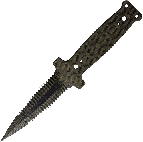 VZ Grips Diamante G10 Dagger Dirty Olive - VZDIAMANTE 