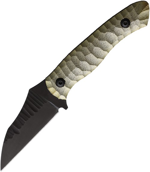 Wachtman Knife & Tool Kliff Fixed Blade Knife OD Green - WCH002ODS 