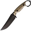 Wachtman Knife & Tool Titanoraptor Knife Tan Micarta - WCH003MCS 