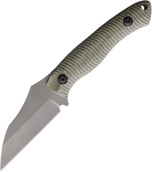 Wachtman Knife & Tool Kliff Fixed Blade Knife OD Green - WCHKODT 