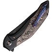 WE22008B1 We Knife Co Ltd Merata Framelock Pocket Knife Copper Foil 