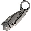 WE220131 We Knife Co Ltd Envisage Framelock Pocket Knife Stonewash 