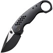 We Knife Co Ltd Envisage Framelock Pocket Knife Black Stonewash - WE220132 