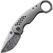 We Knife Co Ltd Envisage Framelock Pocket Knife Damascus - WE22013DS1 