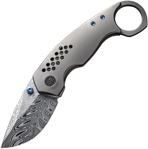 We Knife Co Ltd Envisage Framelock Pocket Knife Damascus - WE22013DS1 