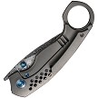 WE22013DS1 We Knife Co Ltd Envisage Framelock Pocket Knife Damascus 