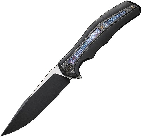 We Knife Co Ltd Zonda Framelock Pocket Knife Flame - WE220161 
