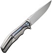 WE220162 We Knife Co Ltd Zonda Framelock Pocket Knife Flame Bead Blast 