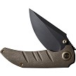 WE22020B1 We Knife Co Ltd Riff-Raff Framelock Pocket Knife Bronze 