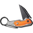 We Knife Co Ltd Yardbird Button Lock Pocket Knife Orange - WE220211 