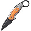 WE220211 We Knife Co Ltd Yardbird Button Lock Pocket Knife Orange 
