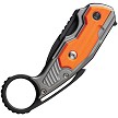 WE220211 We Knife Co Ltd Yardbird Button Lock Pocket Knife Orange 